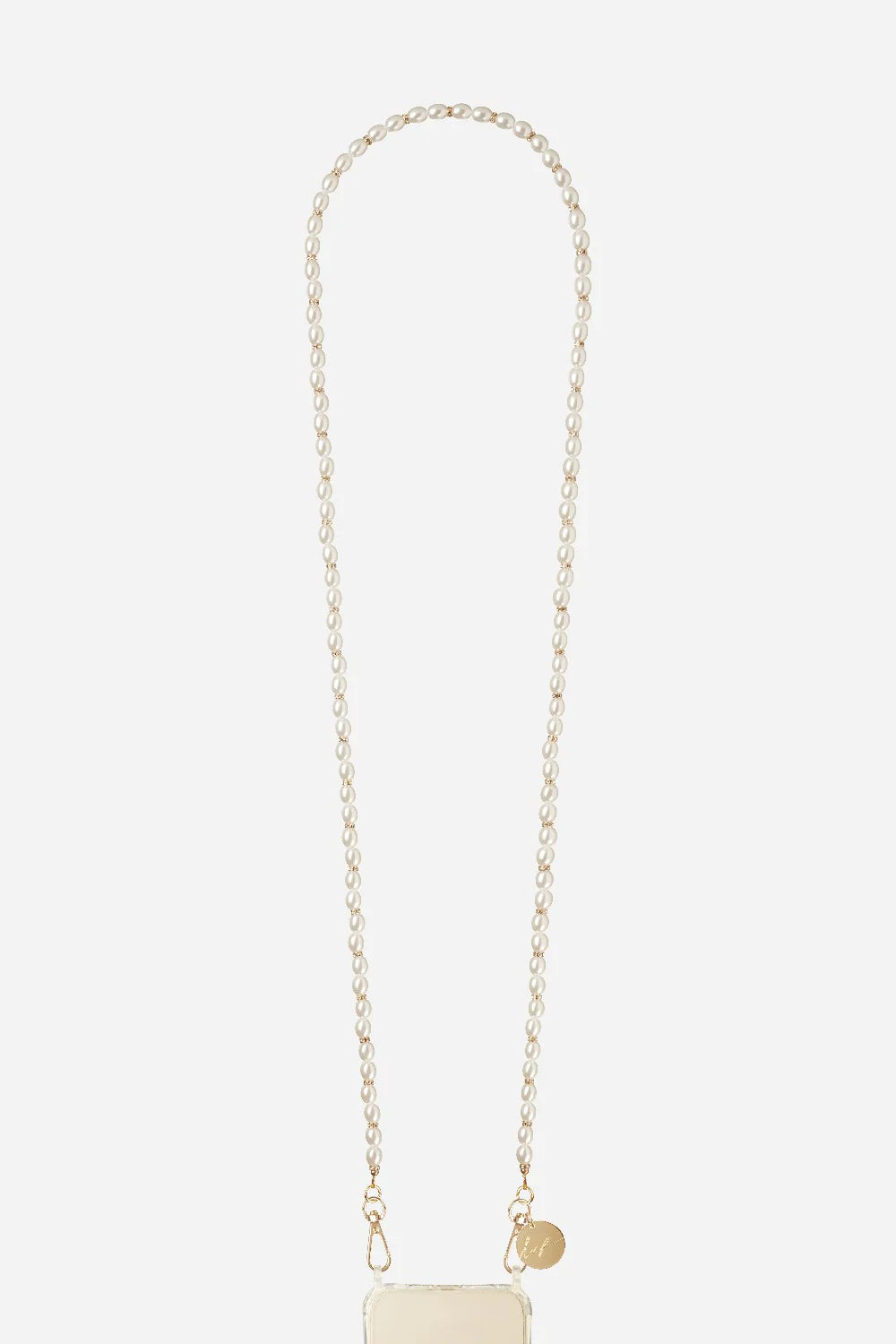 La Coque Francaise Mareva Long Chain Pearl Gold - Twenty Petworth