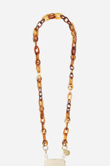 La Coque Francaise Long Amber Brown Chain - Twenty Petworth