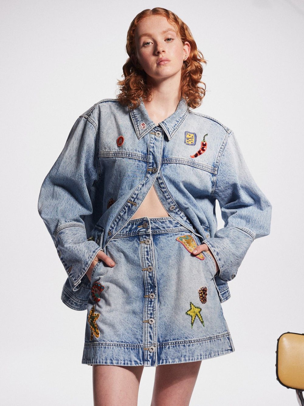 Alemais Jackpot Denim Jacket