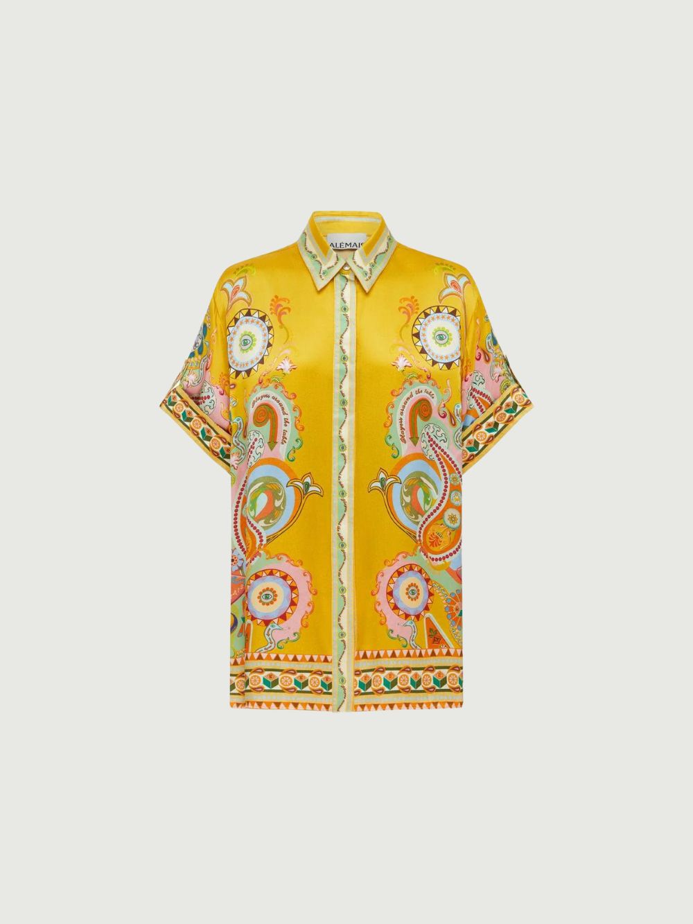 Alemais Pinball Silk Shirt