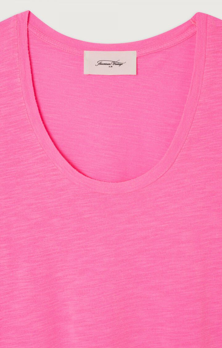 American Vintage Jacksonville T-Shirt Rose Fluo