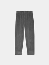 American Vintage Padow Cord Cotton Trousers Carbone Vintage