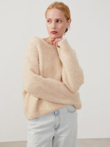 American Vintage Zolly Jumper Beige Clair Chine