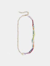 Anni Lu Tropicana Double Rainbow Necklace
