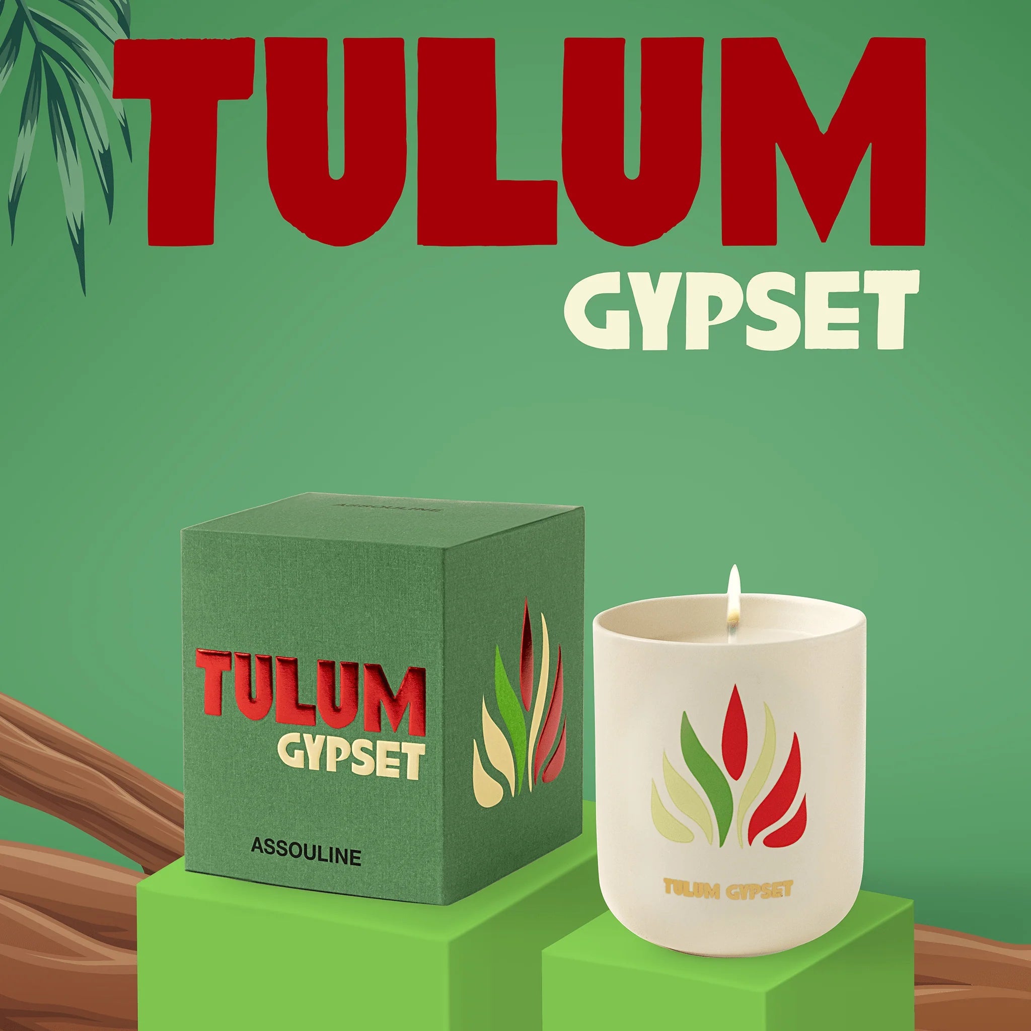 Assouline Tulum Gypset Travel Candle