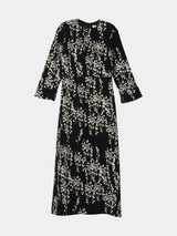 Bernadette Dress Black Lily Of The Valley