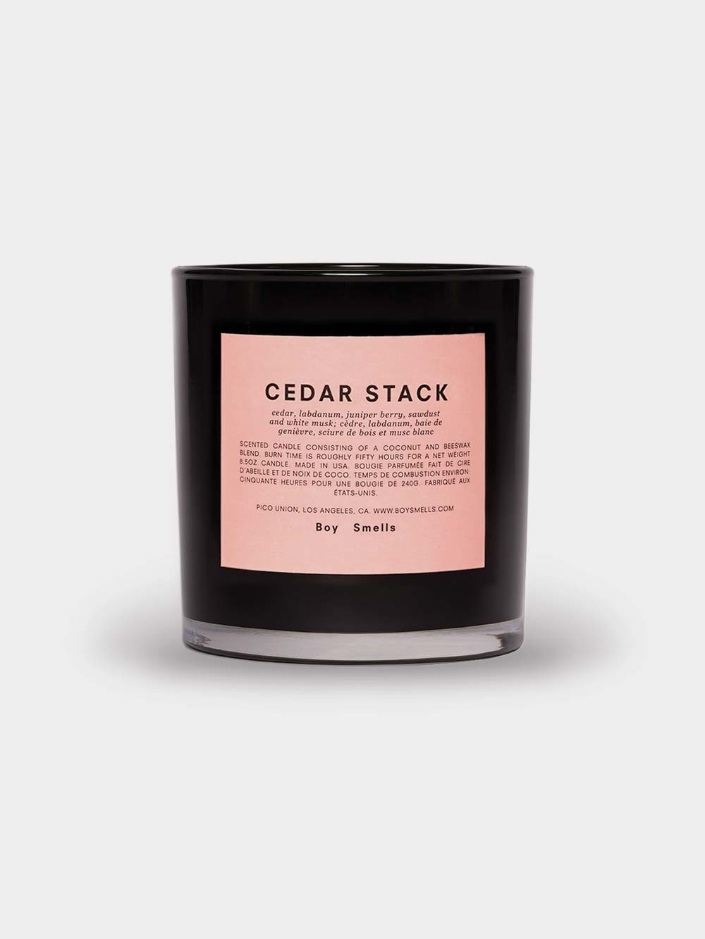 Boy Smells Cedar Stack Candle 8.5oz