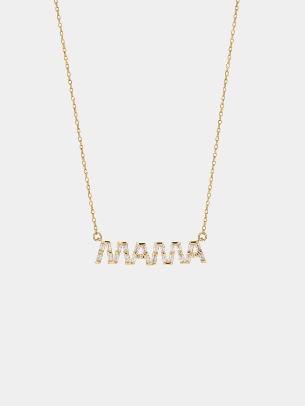 Crystal Haze MAMA Baguette Necklace - Twenty Petworth