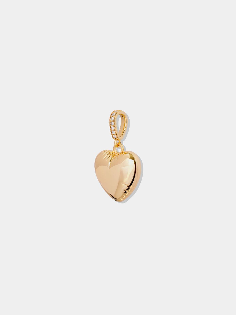 Crystal Haze Balloon Heart Pendent