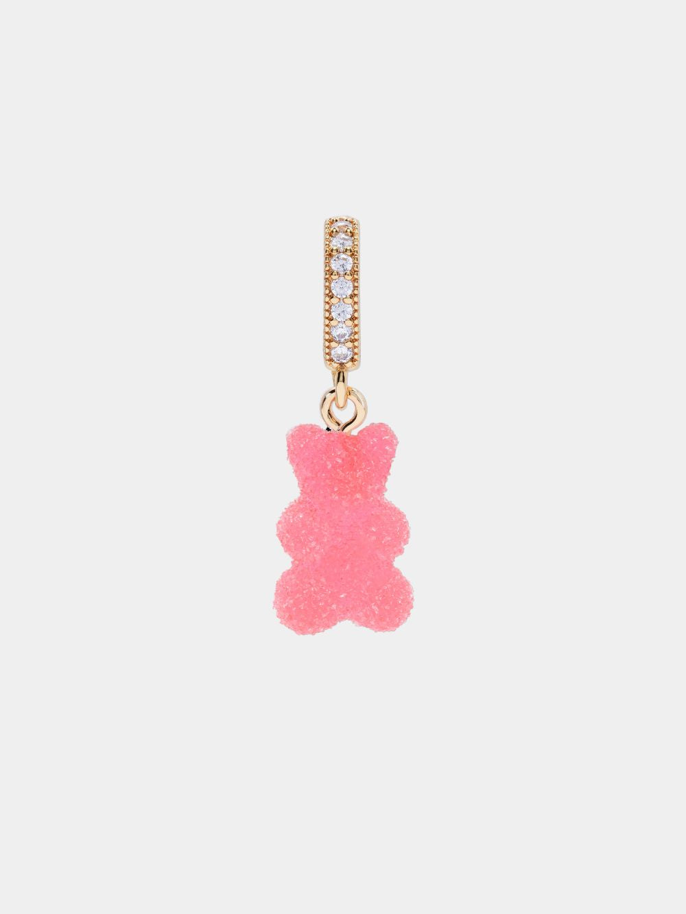 Crystal Haze Fizzy Nostalgia Bear Pave Connector Cherry