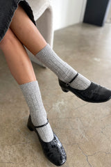 Le Bon Shoppe Classic Cashmere Socks Grey - Twenty Petworth