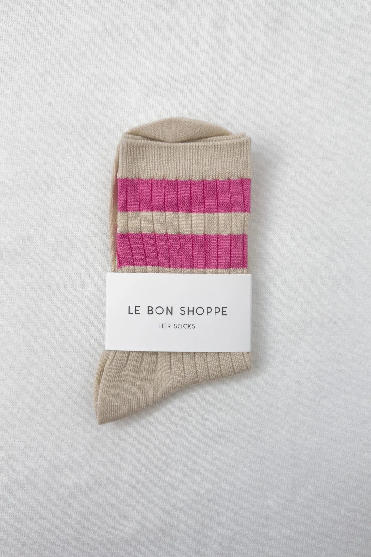 Le Bon Shoppe Her Varsity Socks Taffy