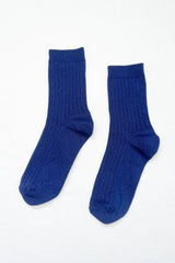 Le Bon Shoppe Her Socks in Sapphire Glitter