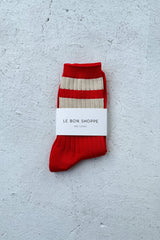 Le Bon Shoppe Her Varsity Socks Desire