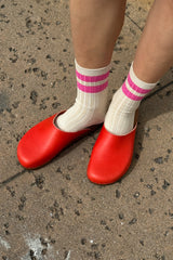 Le Bon Shoppe Her Varsity Socks Taffy