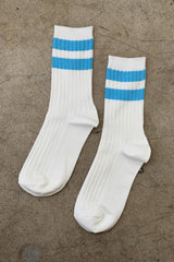 Le Bon Shoppe Her Varsity Socks Blue Stripe - Twenty Petworth