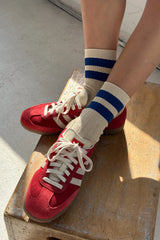 Le Bon Shoppe Her Varsity Socks Azure Le Bon Shoppe