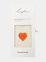 La Coque Francaise Coral Heart Patch