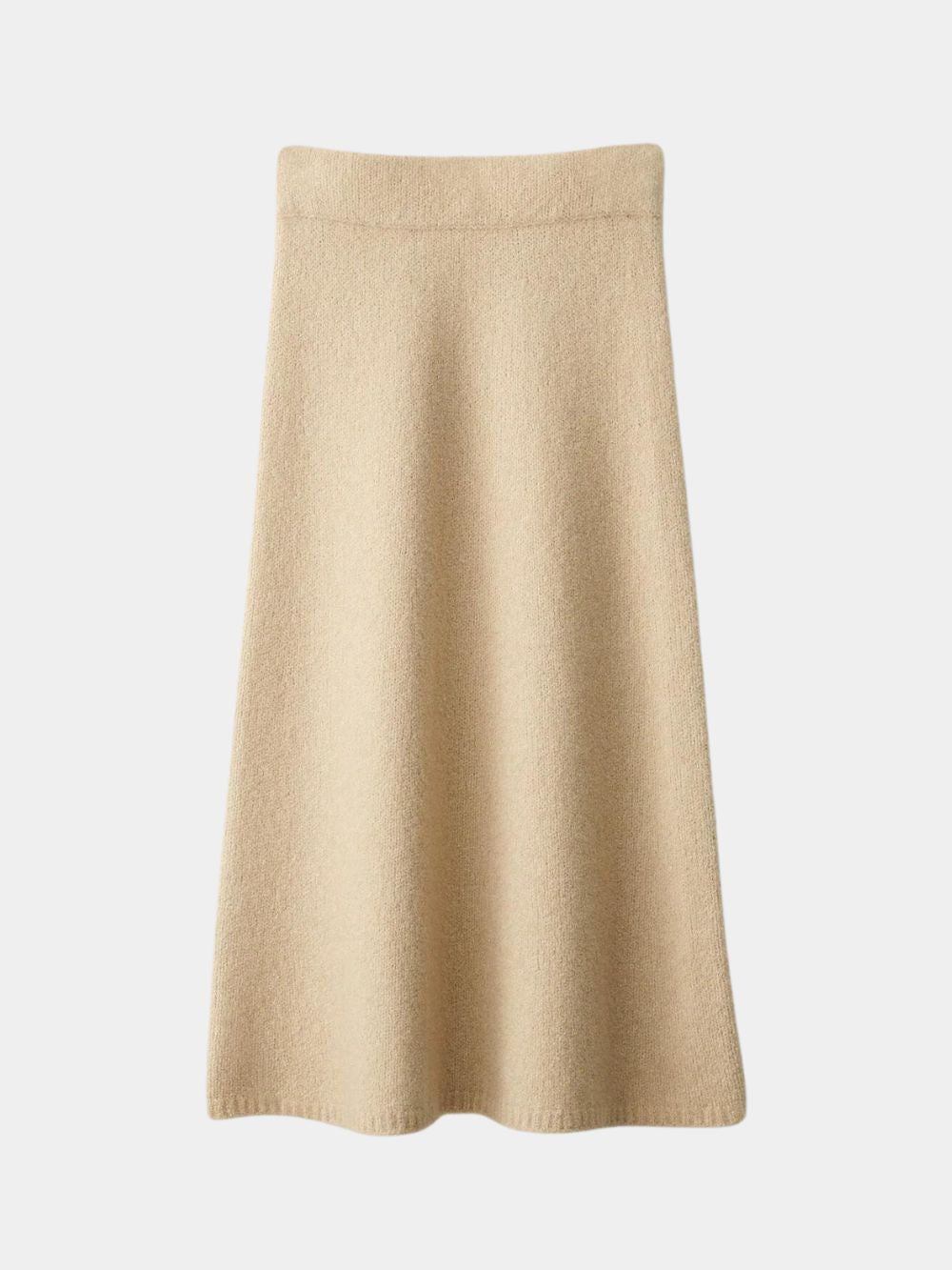 Lisa Yang Kael Skirt in Sand Boucle
