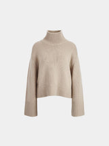 Lisa Yang Fleur Sweater in Sand