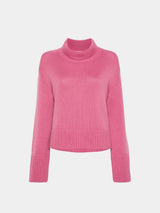 Lisa Yang Fleur Sweater in Rose Pink