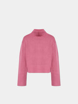 Lisa Yang Fleur Sweater in Rose Pink