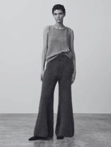 Lisa Yang Ellery Trousers in Cream Brushed