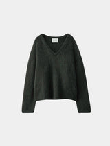 Lisa Yang Margareta Sweater in Brushed Olive