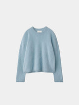 Lisa Yang Natalia Sweater in Powder Blue Brushed