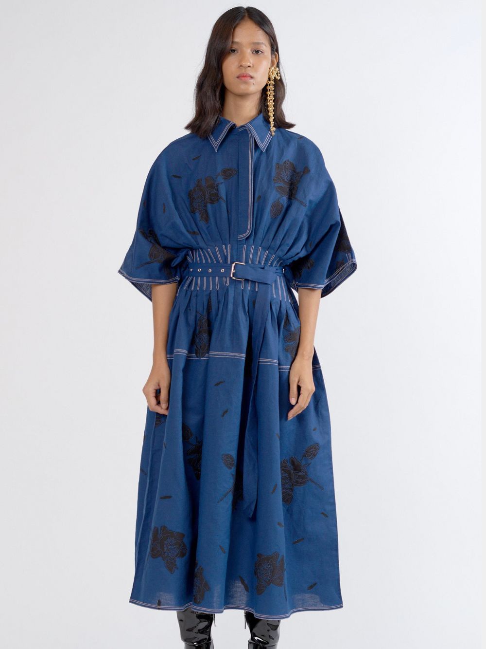 Lovebirds Oslo Dress Cerulean