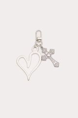 Petit Moments Lover Key Chain Silver - Twenty Petworth