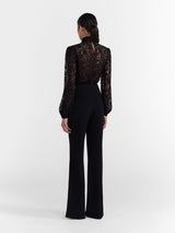 Saloni Flute B Trousers in Black - Twenty Petworth