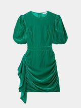 Rhode Pia Dress in Emerald