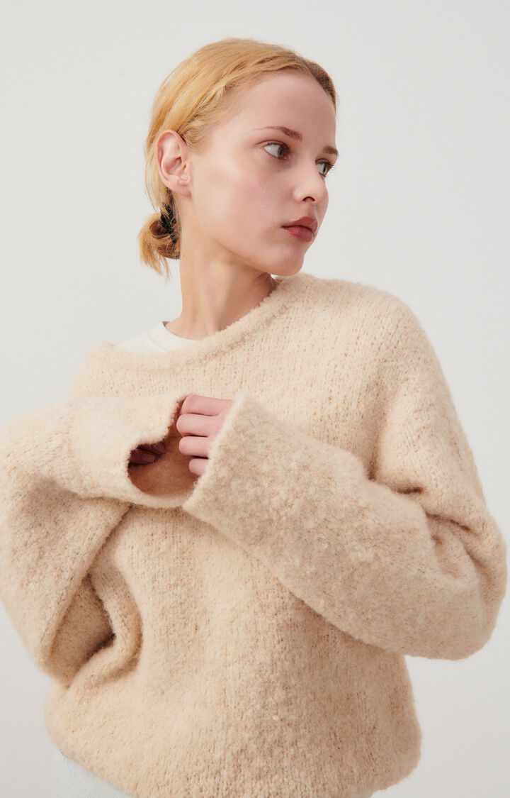 American Vintage Zolly Jumper Beige Clair Chine