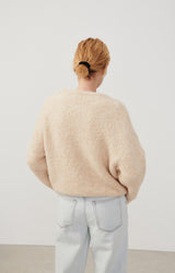 American Vintage Zolly Jumper Beige Clair Chine